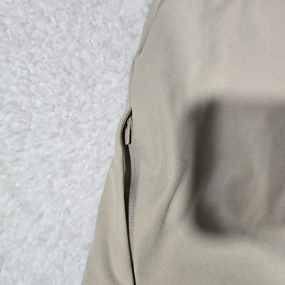 Nike 24.7 Perfect Stretch UV Loose Fit Pants Utility Khaki HV0377-253 Mens 36x32